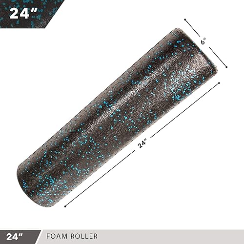 Miniatura 3 de Day 1 Fitness High Density Foam Roller Deep Tissue Muscle Massage & Myofascial Release for Recovery, Physical Therapy, Exercise & Pain Relief