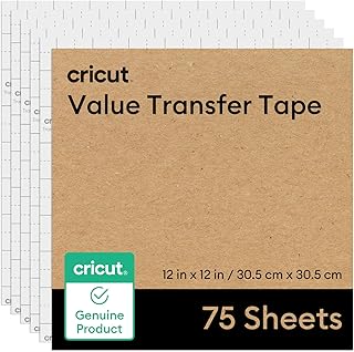 Value Transfer Tape - 75ft Flat Pack, 12in x 12in Sheets (75-Count)