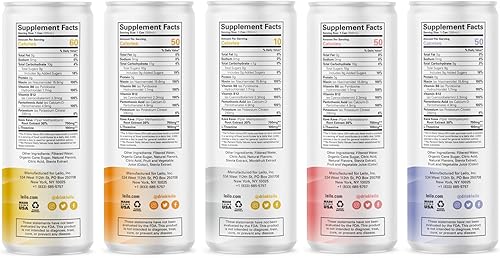 Vista 29 de Leilo Lite Calm in a Can Bebida espumosa de relajación con kava, completamente natural y sin azúcar ni gluten, sabor a coco y piña, 12 onzas