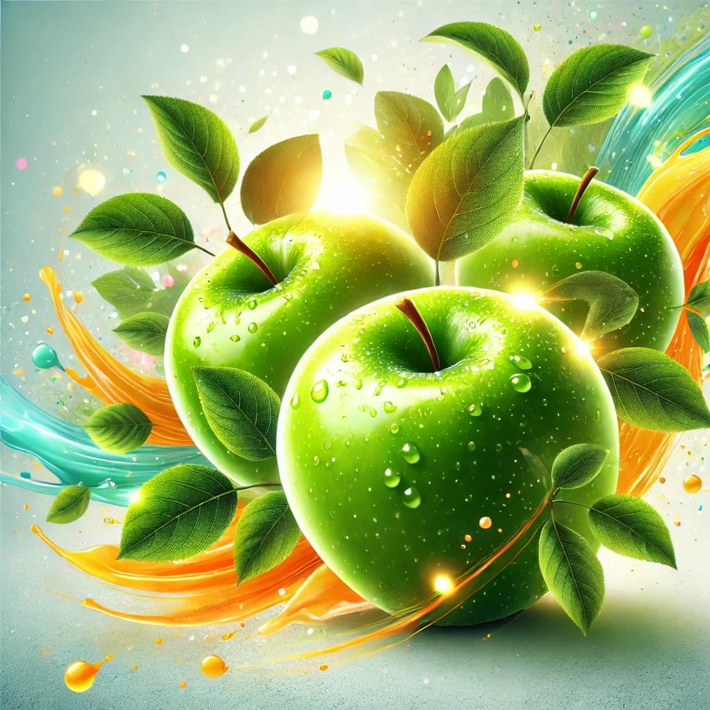 Aroma concentrato mela Granny Smith - vegano - Sasami - 100ml