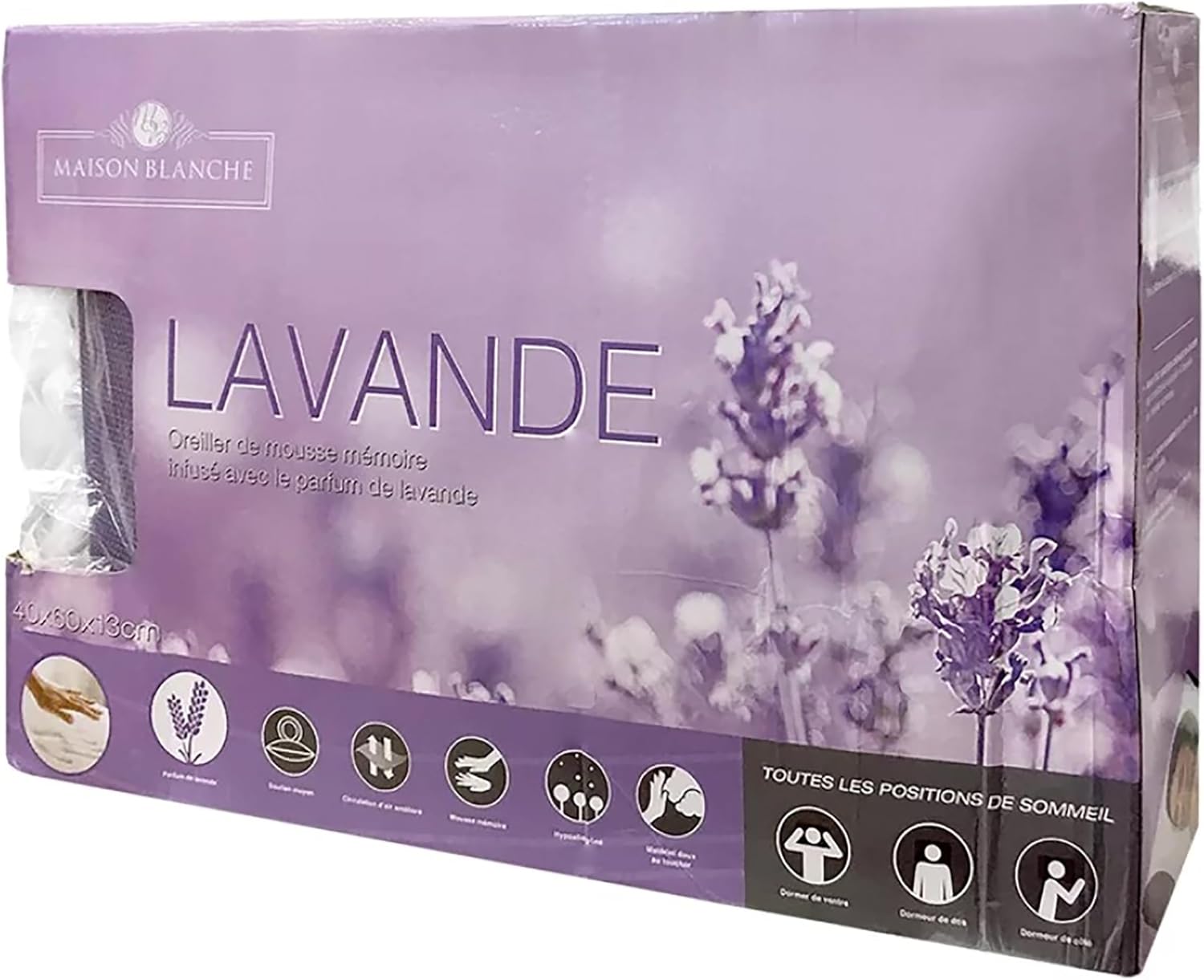 Lavender Infused Memory Foam Pillow Amazon.ca Sports & Outdoors