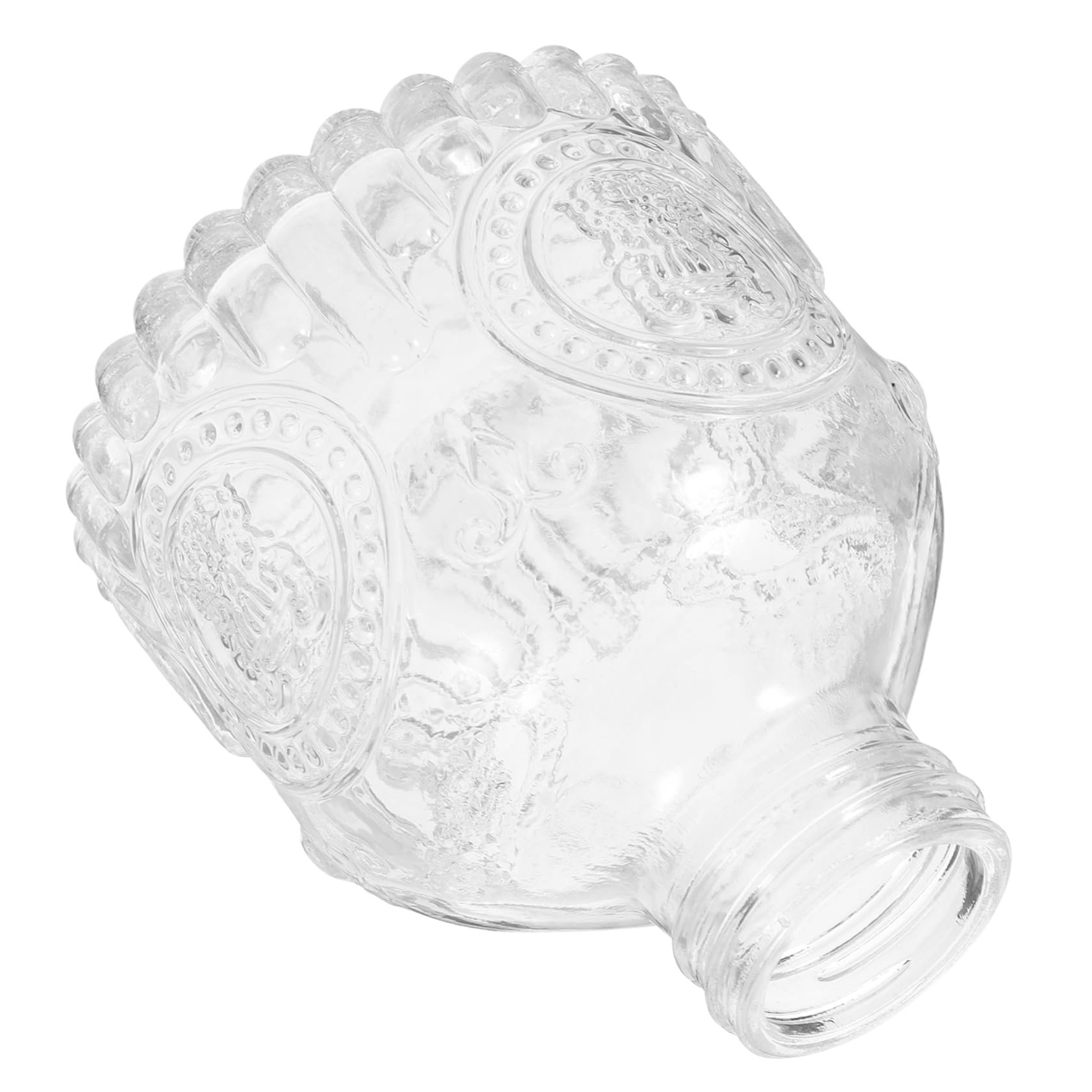 Vase en verre à offrir pour décoration de table de mariage et événements précieux Lot de 6