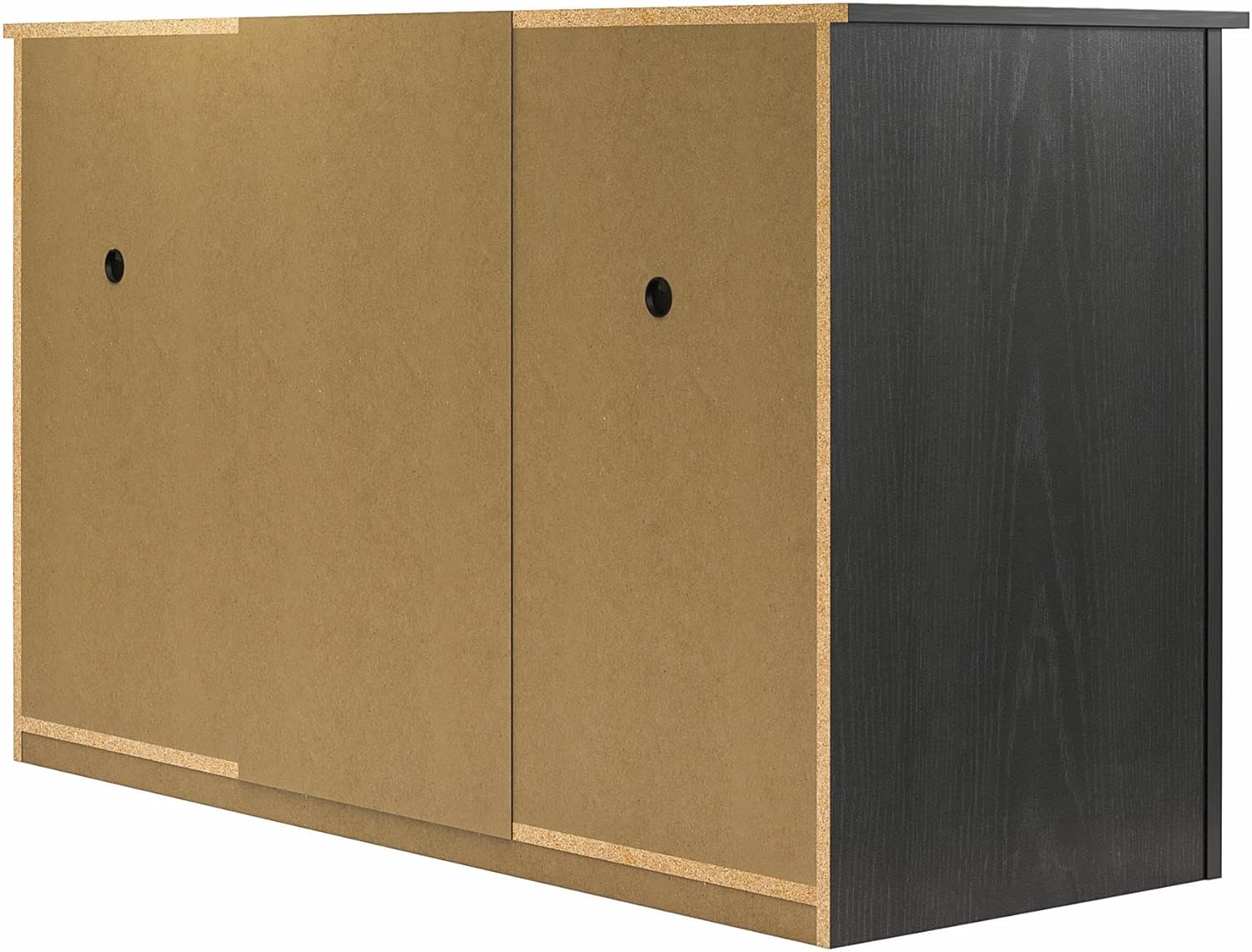roomfitters Finnegan 55 Gallon Aquarium Stand, Metal Mesh Storage Cabinet with Adjustable Shelves, Black