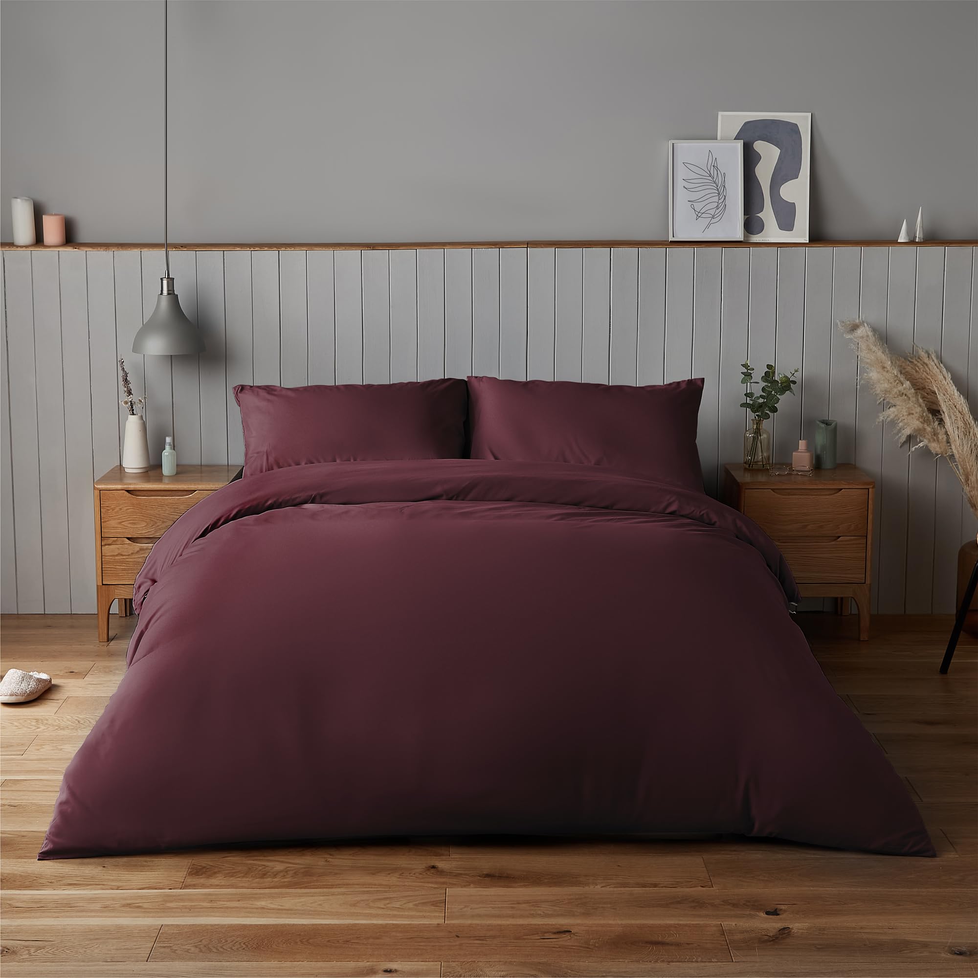 Silentnight Supersoft 4 Piece Bed Set, Berry, King โ image 1