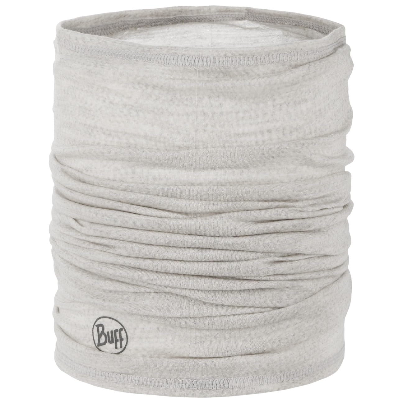Buff Scaldacollo in Lana Merino fascia per capelli copritesta balaclava Taglia unica - beige chiaro