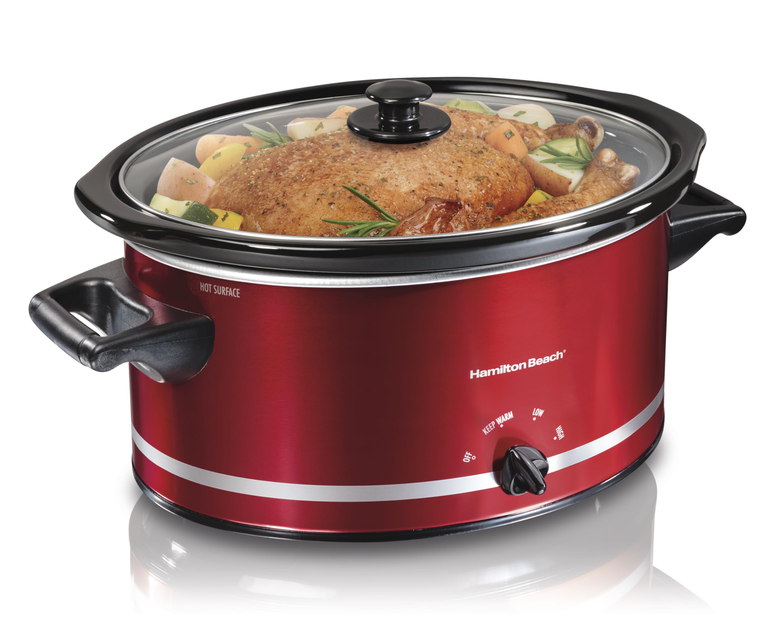 Hamilton Beach 8-Quart Extra-Large Slow Cooker, Manual (33184)