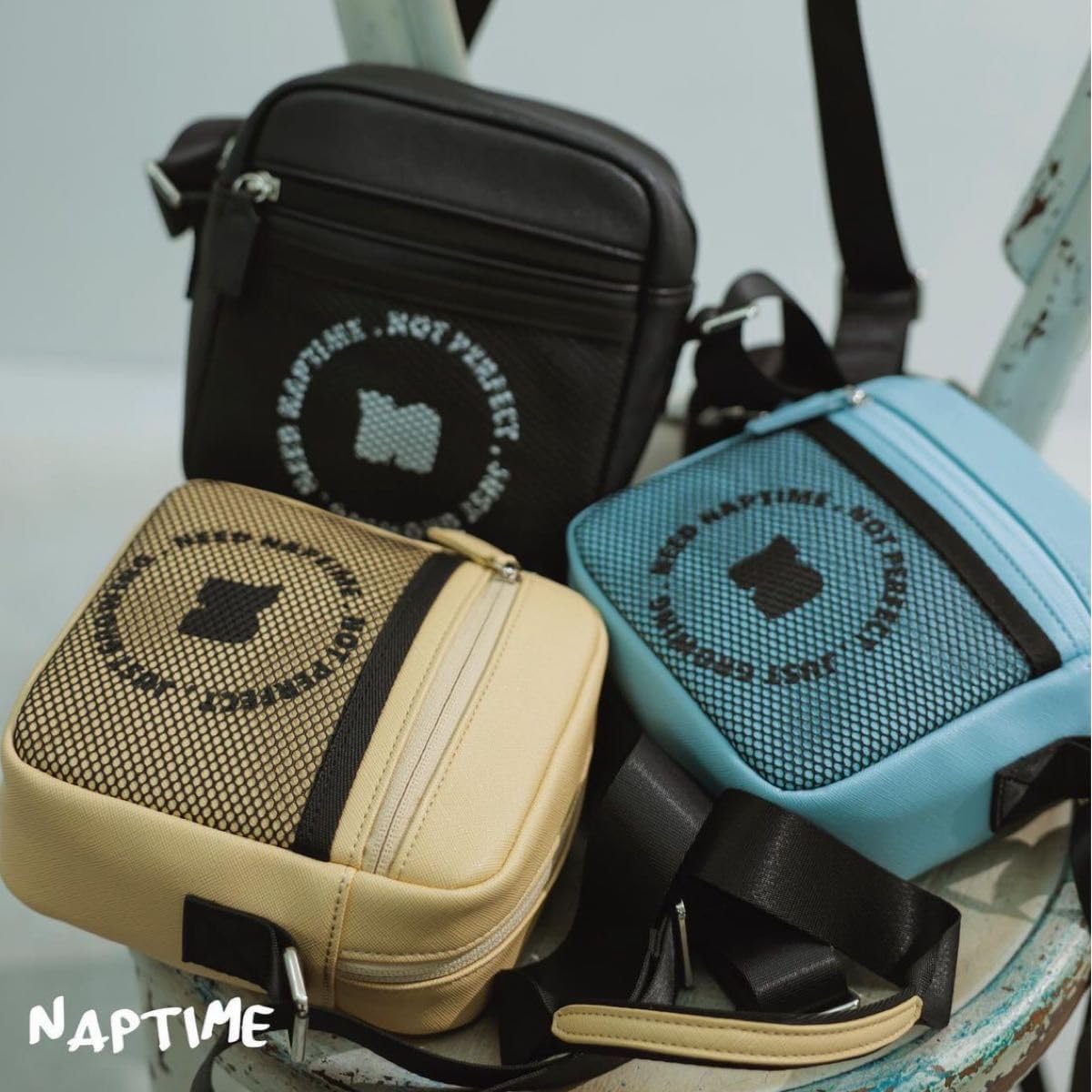 Naptime. サコッシュ 黒 BLACK Nissy 西島隆弘 ナップタイム naptime