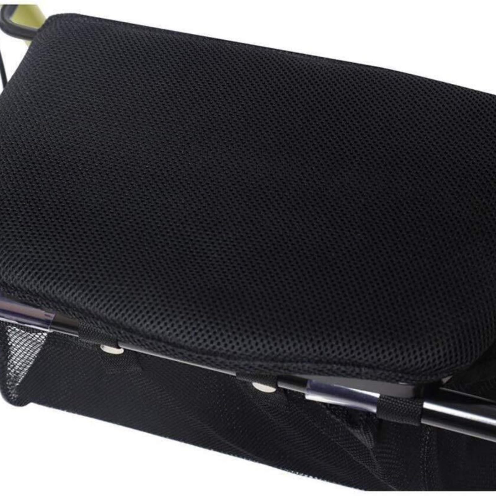 Andador Andador con ruedas de altura ajustable, plegable, for personas mayores con cesta for asiento y discapacitados.