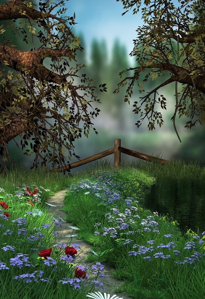 YongFoto Sfondo Fotografico In Vinile 1,8x2,5m | Serra Giardino Interno Con Fiori | Fondale Per Studio Bambini, Scene Botaniche, Festa Compleanno