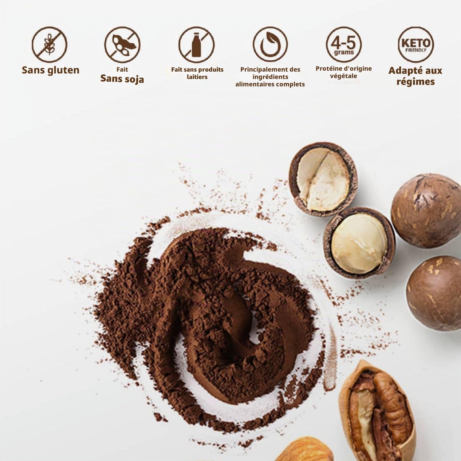 ProLon – Barre énergétique – Barre protéinée pour jeûne intermittent – 12 barres de 40 g – Végétarienne et sans gluten – Fabriqué en Italie - Noix de Macadamia et Noix de Coco