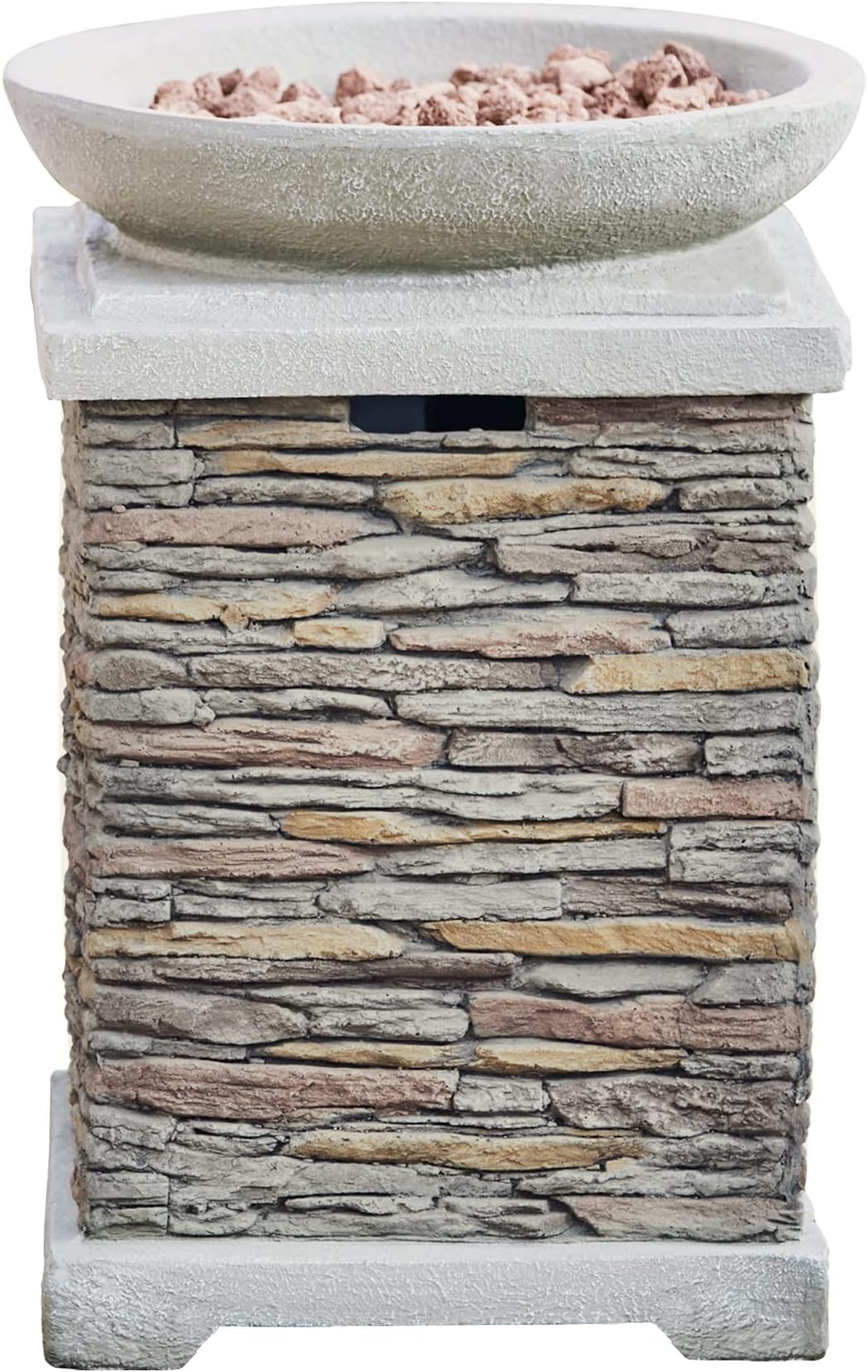 KETTLER Kalos Stone Fire pit 132 x 85cm Amazon.co.uk Garden