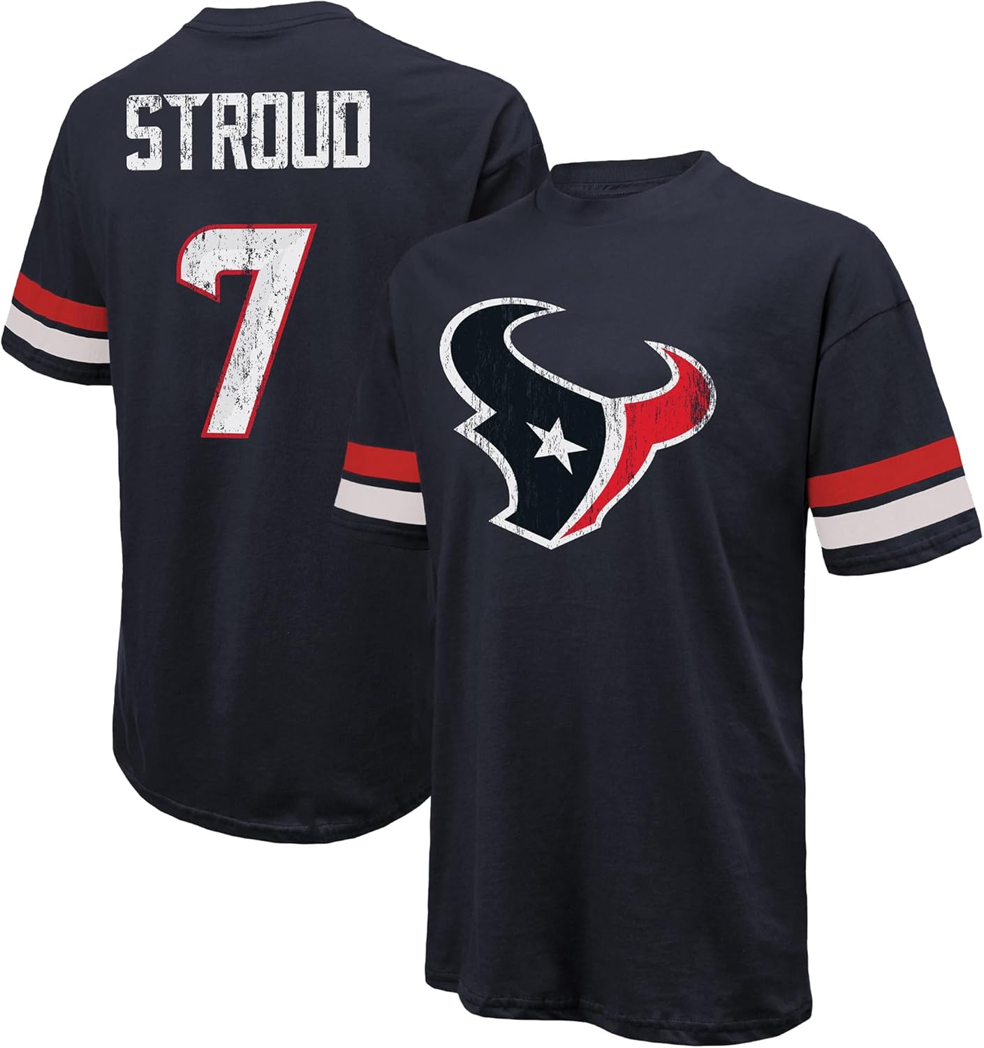 Majestic Threads Men's Drake Maye NFL Oversized T-Shirt
