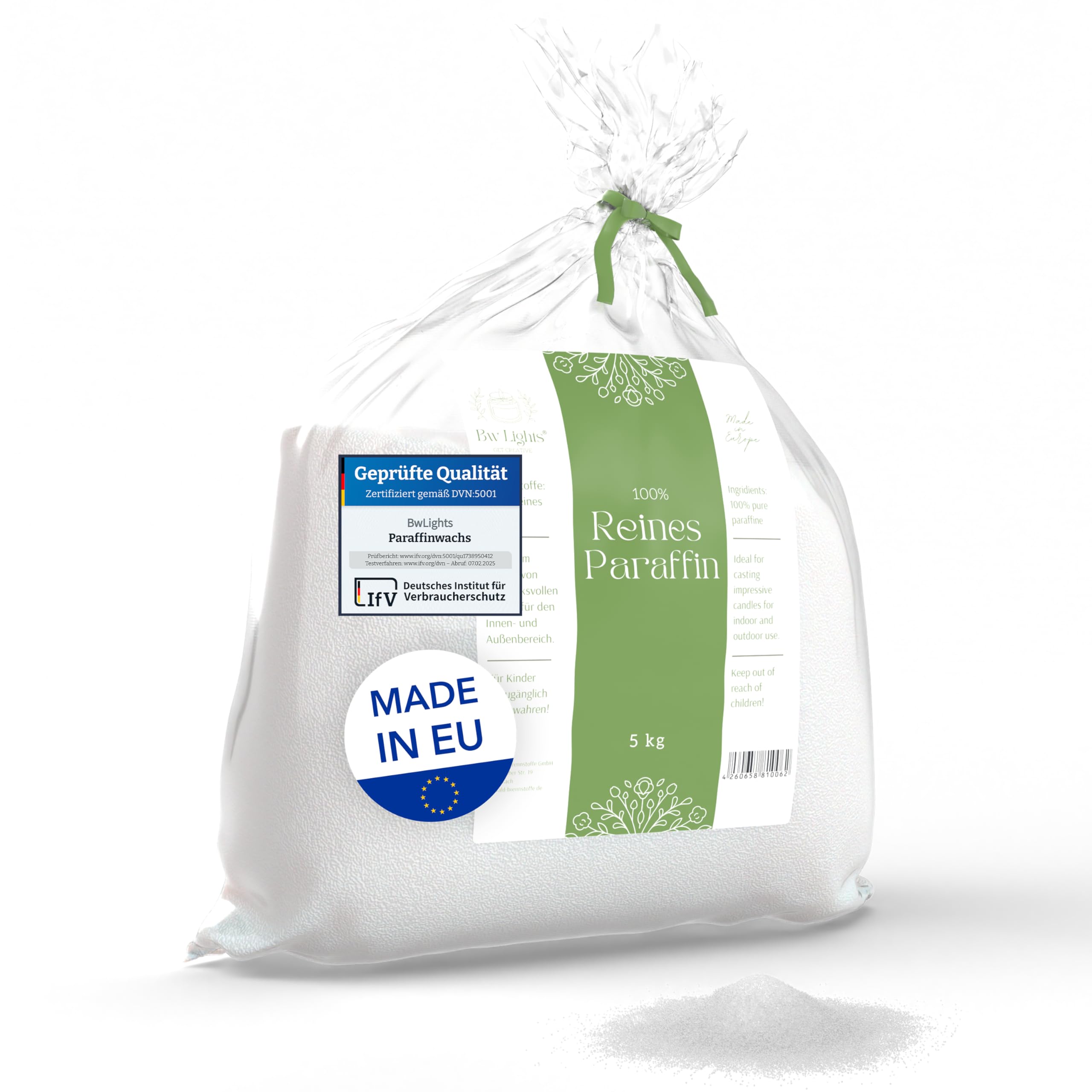 Cire De Paraffine Premium Pour Bougies – 1 Kg, Perles, Point De Fusion 58°C - 5