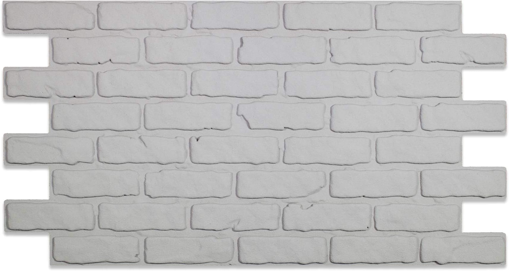 Pannello Finto Mattone In Polistirolo Resinato DECORESIN - 110x56cm Per Pareti | Isolante E Verniciabile - Foto 14