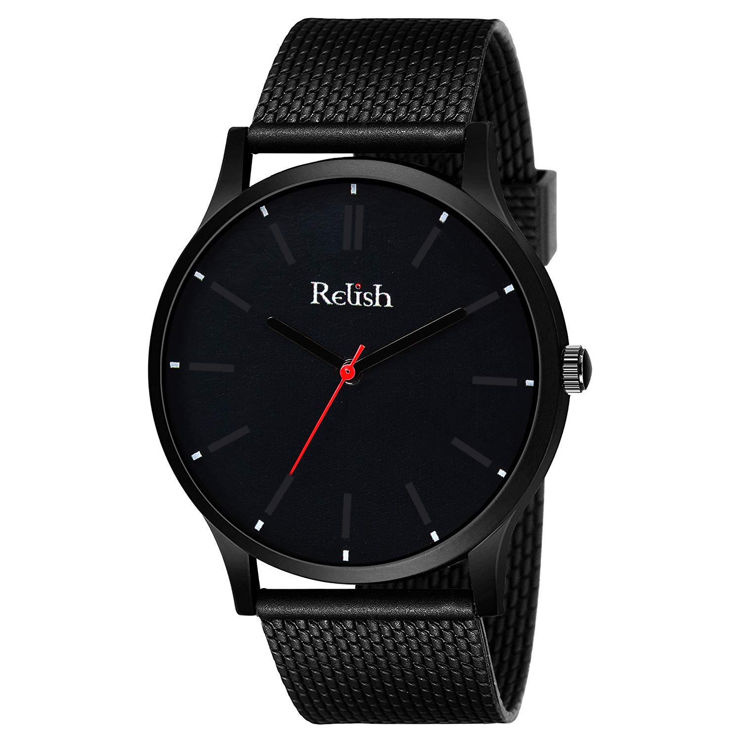 Relish Analogue Black Dial Mens & Boys Watch (RE-BB1011W) (B07QJG6ZZL) Amazon Price History, Amazon Price Tracker
