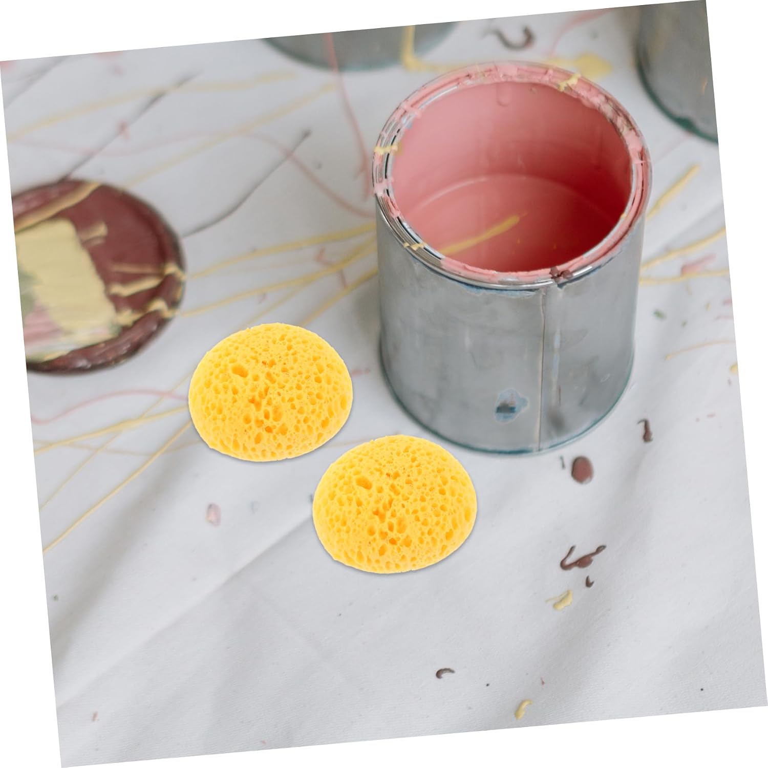 2pcs DIY Painting Sponge Textured Ceiling Sponge for Drywall Home Decor Wall Sticker Non Scratch Melamine Ceiling Texture Tool