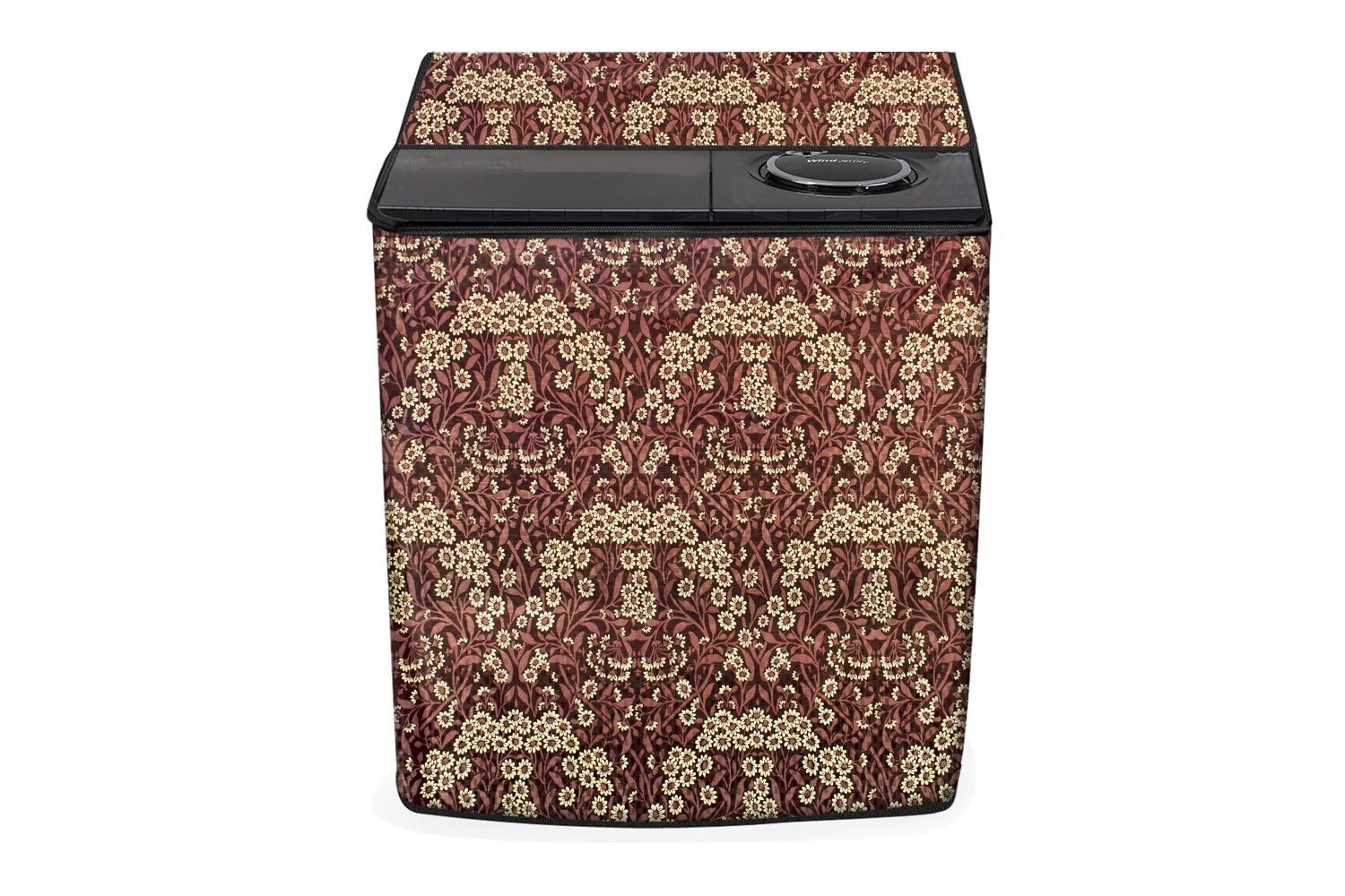 Stylista semi Automatic top Load Washing Machine Cover for 7 kg, 7.2 kg, 7.3 kg & 7.8 kg PVC Multicolor-image-25