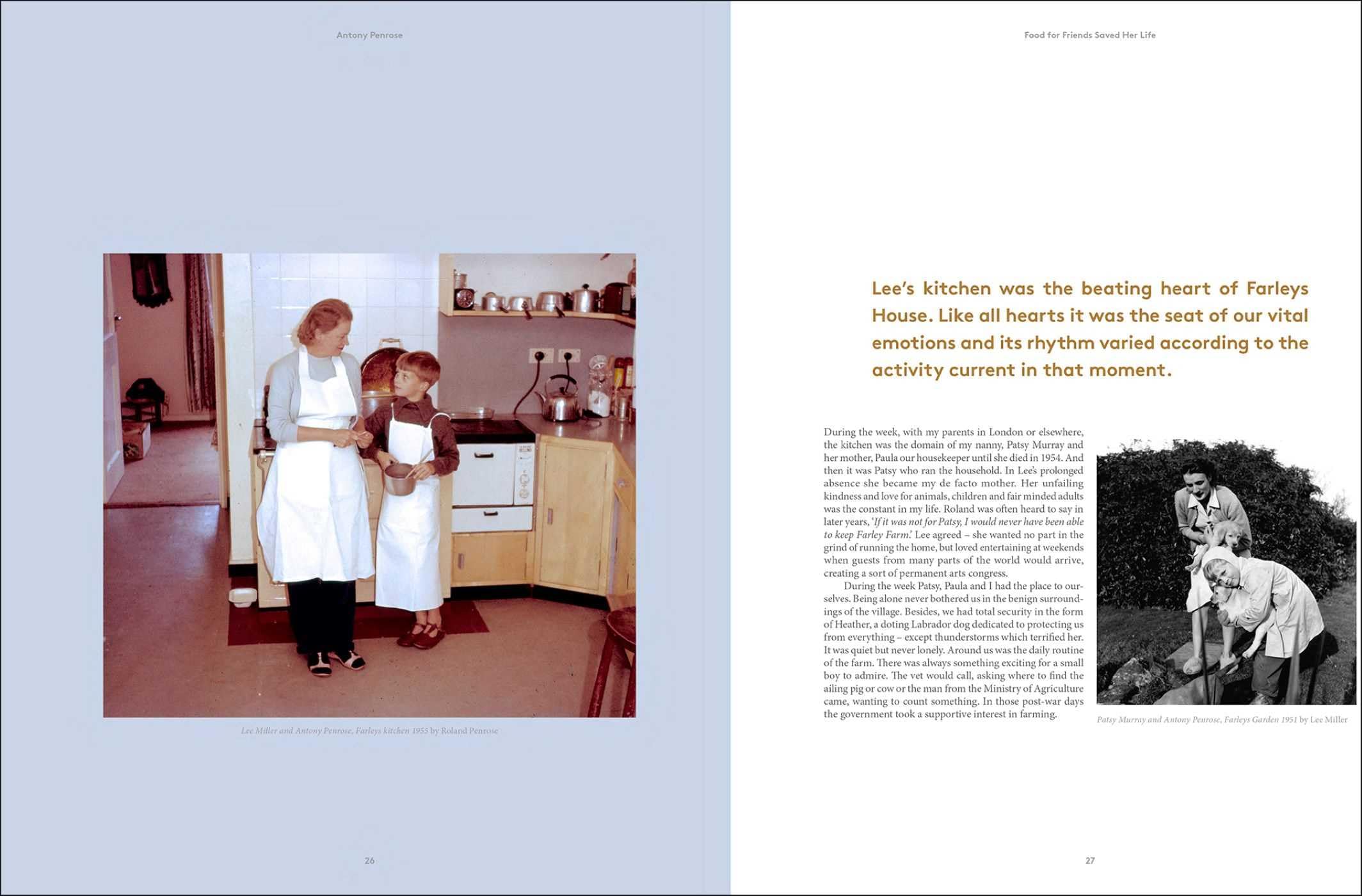 Lee Miller : A Life with Food, Friends and Recipes /anglais