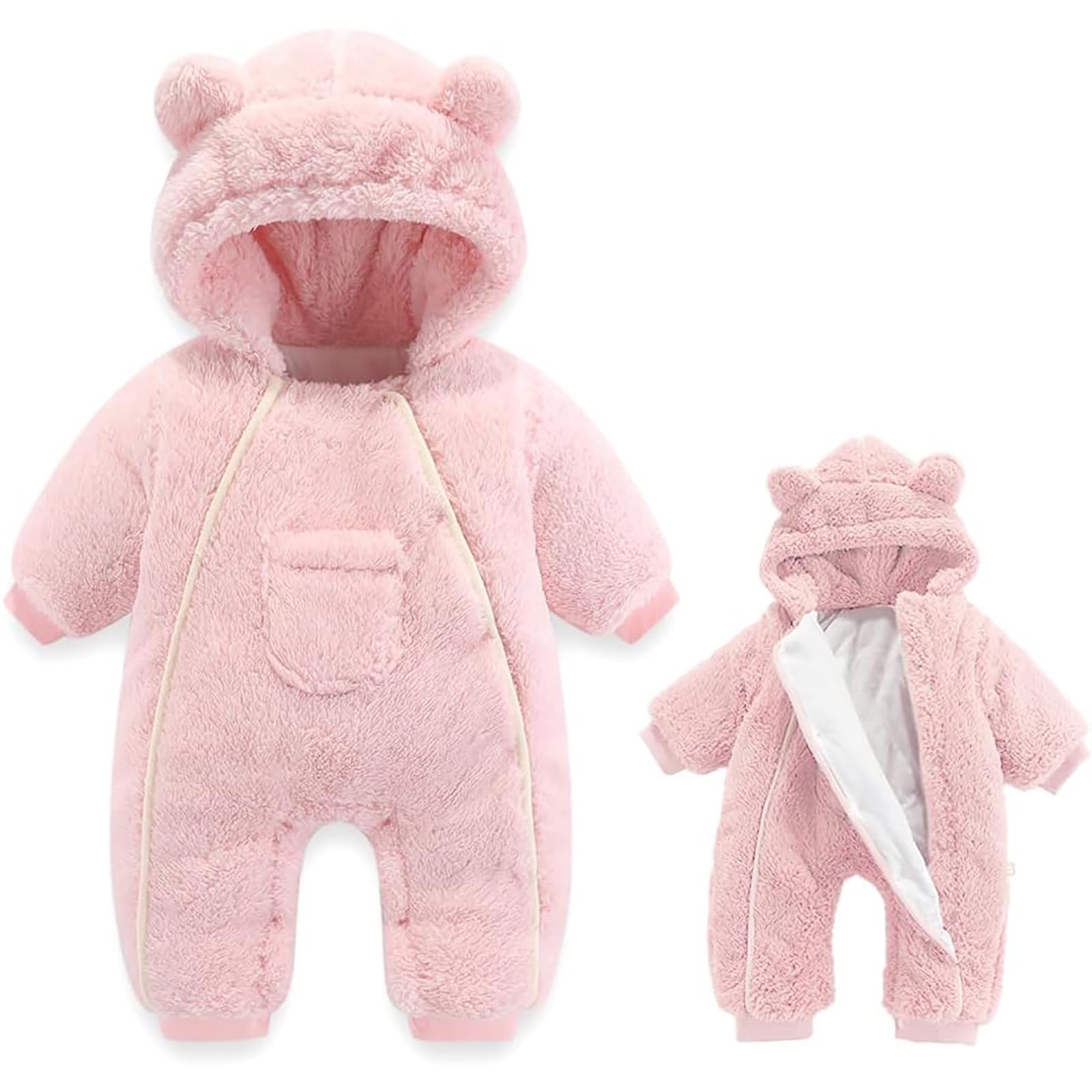 Combinaison doudoune bébé garçon de 0 à 12 mois avec veste doublée - 5