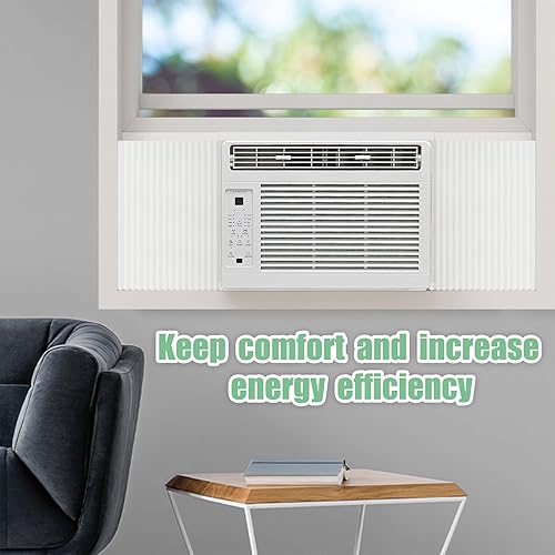 Miniatura 6 de Paneles aislantes de espuma para aire acondicionado de ventana, cubierta interior de unidad de aire acondicionado para ventana para verano e