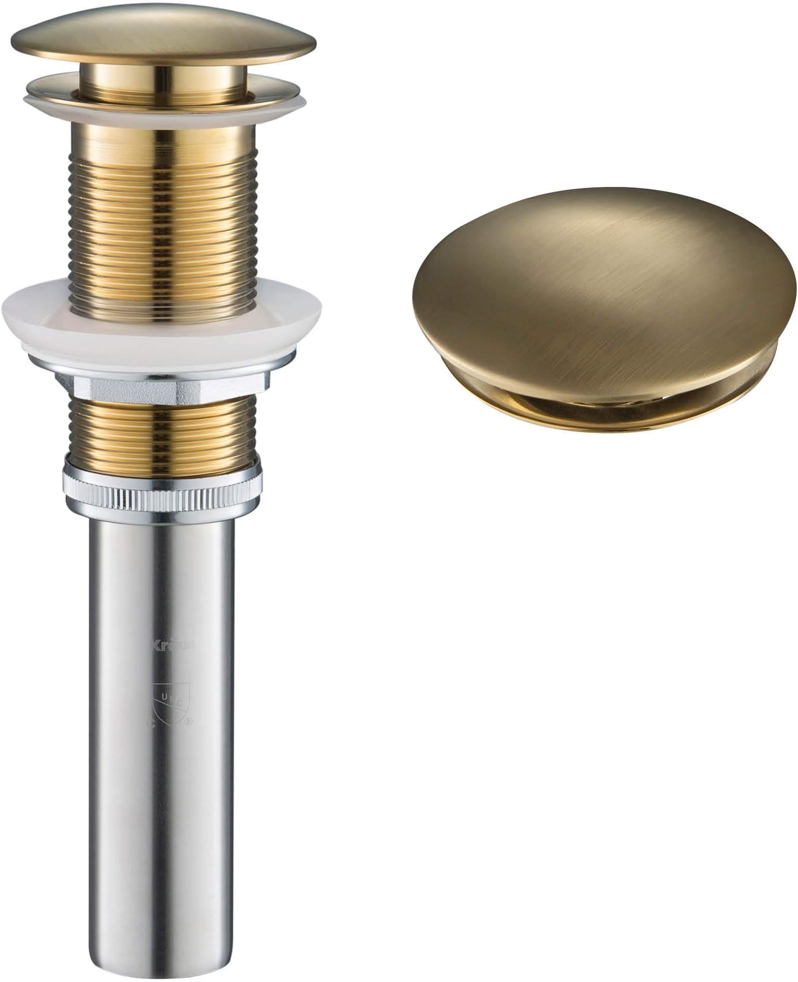 PU-10BG Pop-Up Drain, Brushed Gold