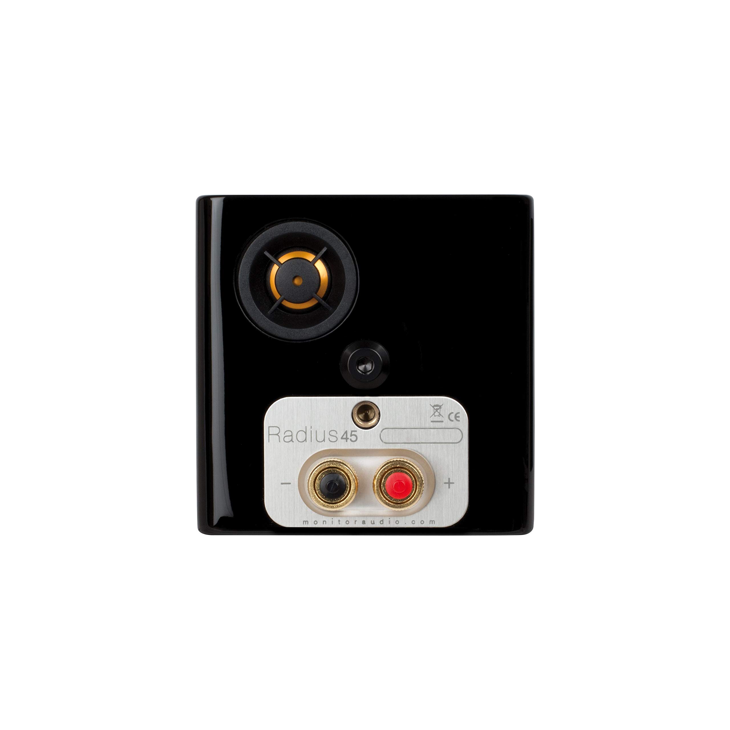 Monitor Audio Radius 45 50W Schwarz - Lautsprecher (2-Wege, 2.0 