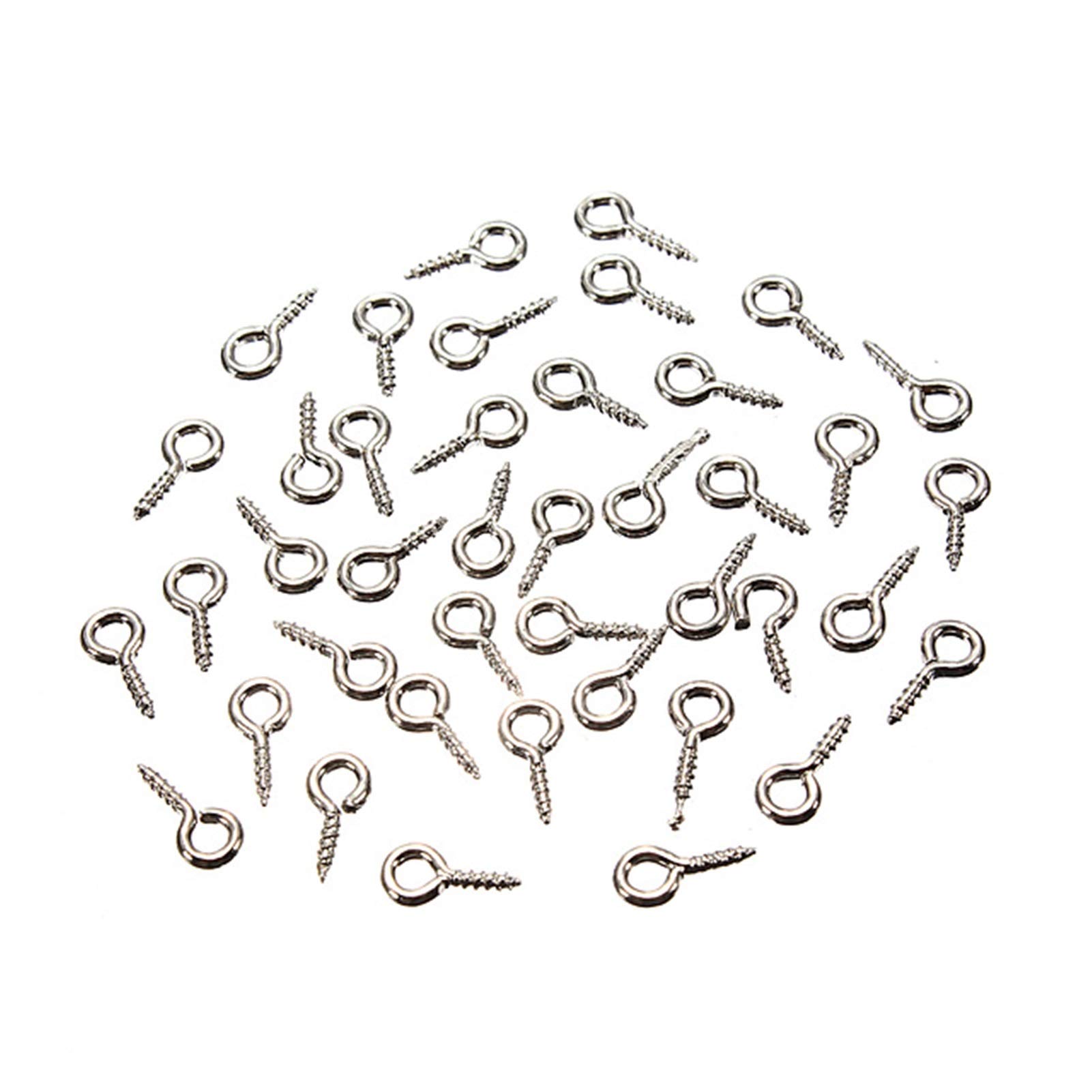 sourcing map 200 stuks kleine schroef oogstiften haken mini oogjes