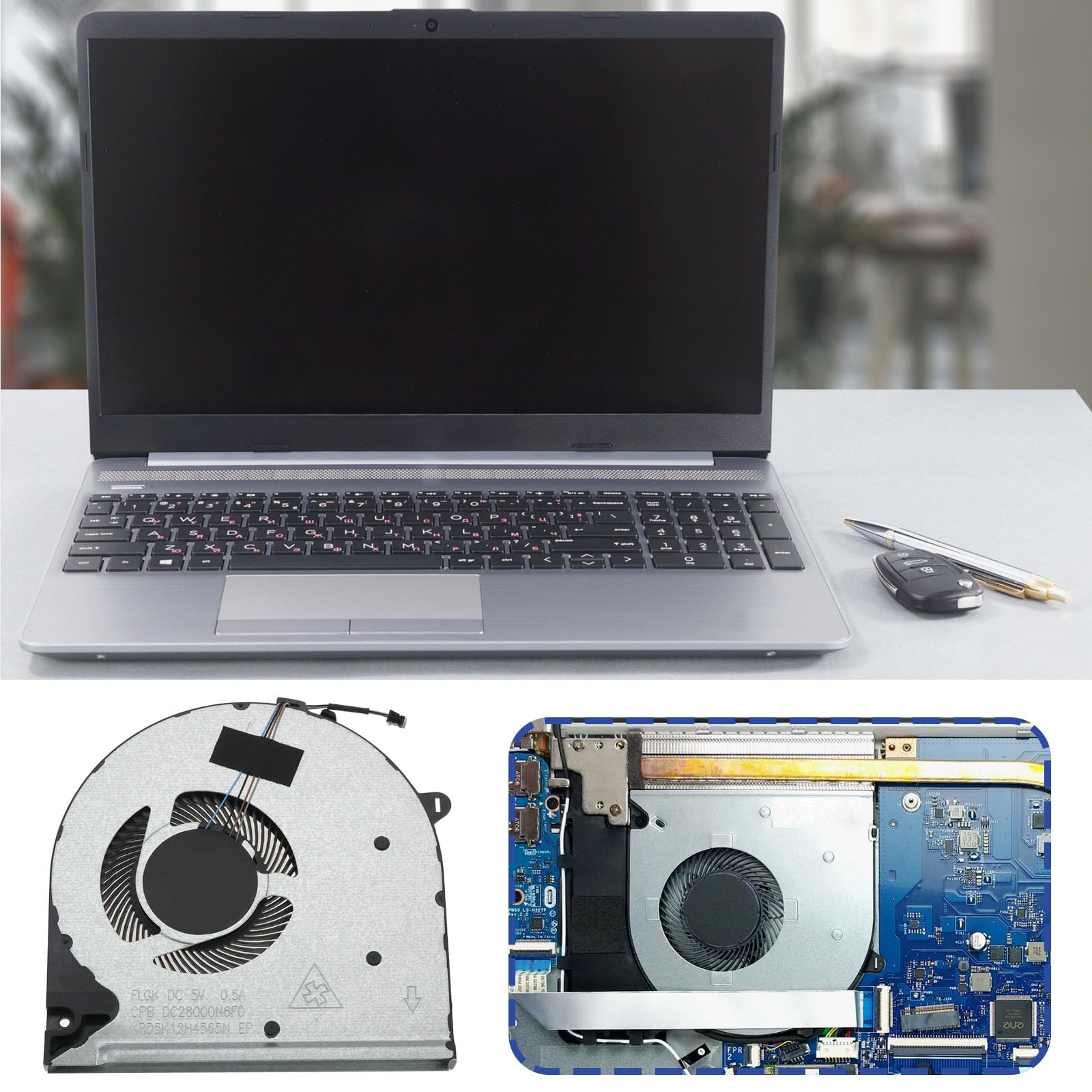 Ventola Raffreddamento HP 250/255 G8 G9 - Sostituzione Originale L52034-001 | Silenziosa E Efficiente - Foto 2