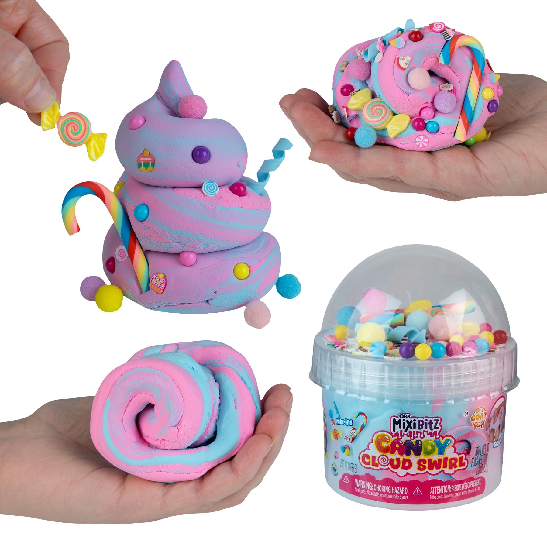 Amazon.com: ORB Goat MixiBitz Fantasy 3 Pack Slime Kit for Kids