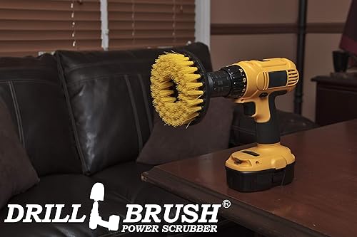 Miniatura 6 de Cepillo de limpieza de baño - Cepillo de limpieza de lechada y azulejos - Cepillo de limpieza de ducha - Cepillo de limpieza de esquina - Cepillo