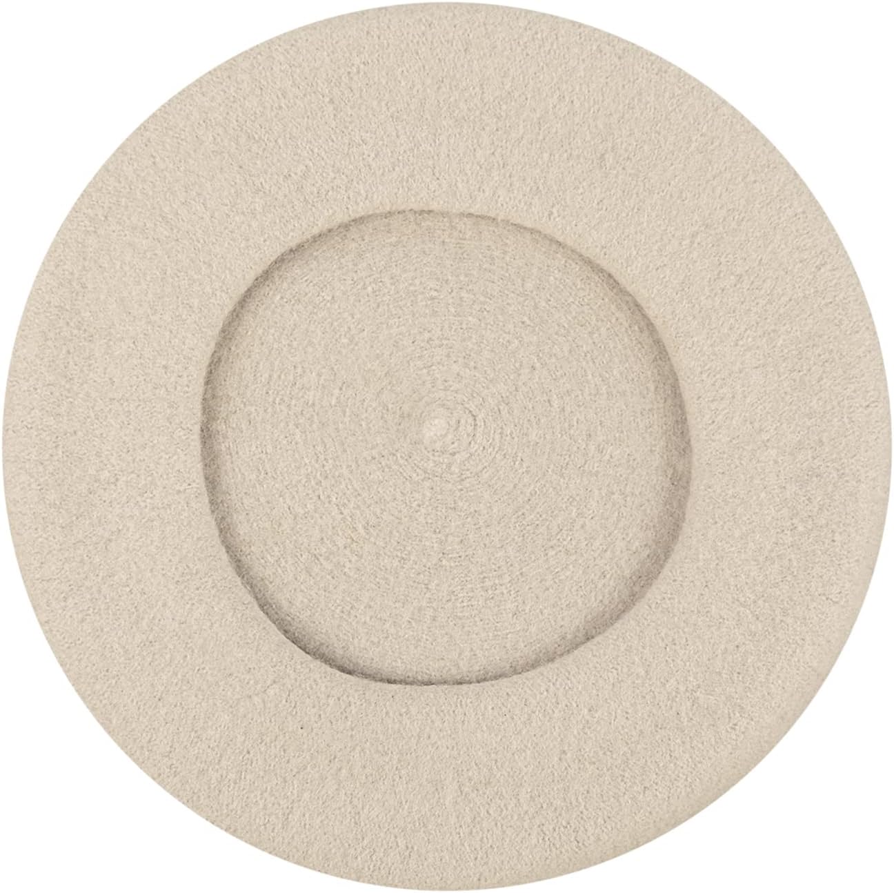 Gllutt Women Wool Beret Hat French Style Solid Color - Image 7