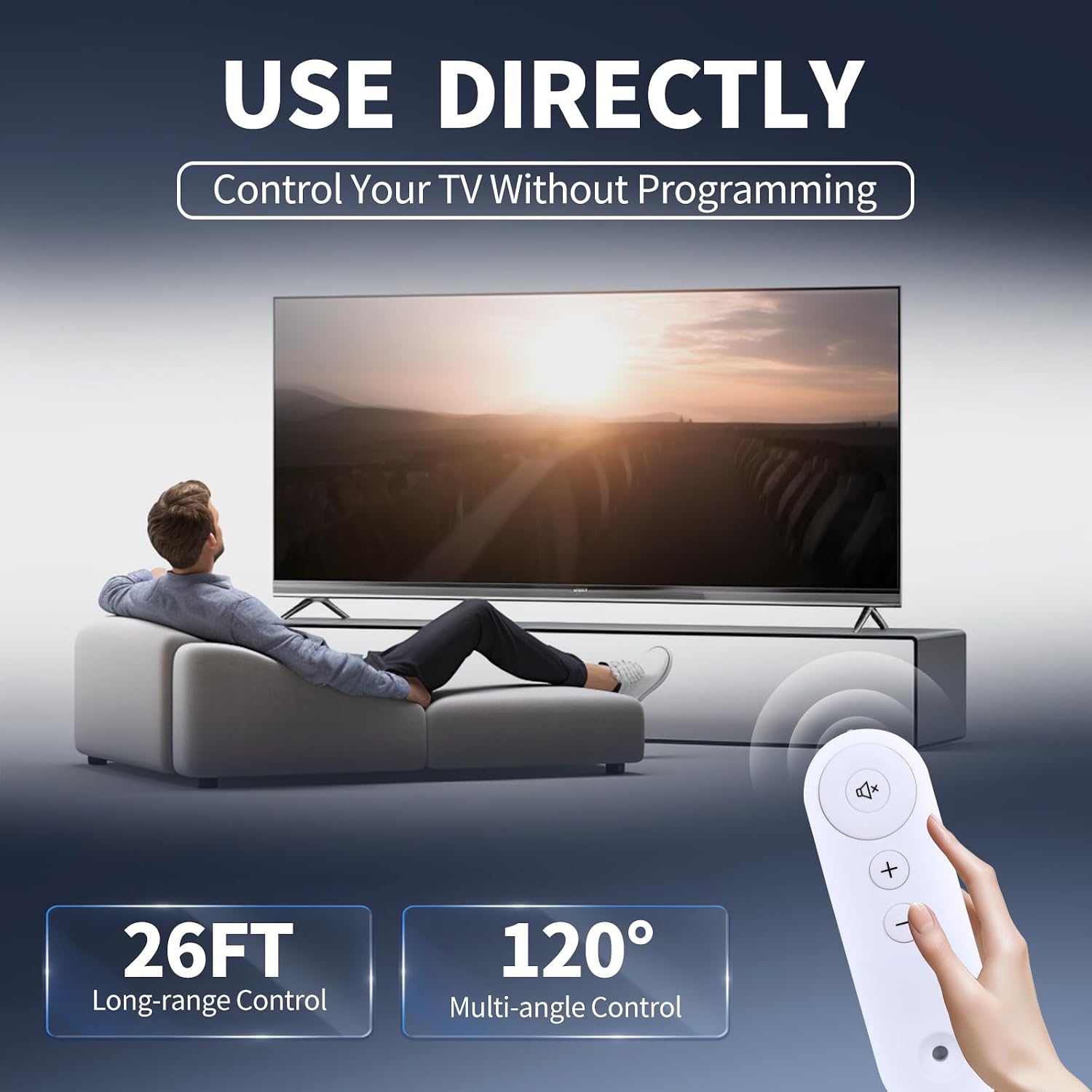 Replacement Remote Control for Genie Sonos Arc, Arc SL, Beam (Gen 1), Beam (Gen 2), Ray, Amp (Gen 2), Playbase and Playbar, White image 4