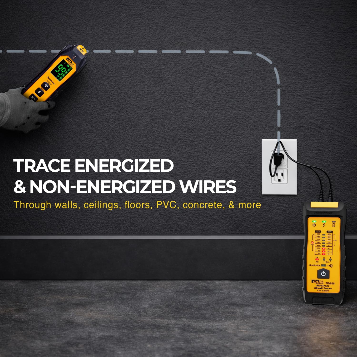 Ideal Electrical SureTrace Plus Circuit Tracer, Circuit Breaker Finder Tool — Amazon image 7