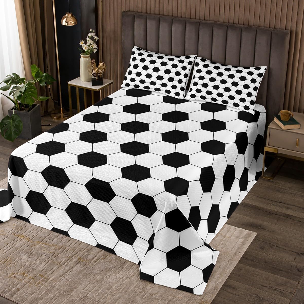 Homewish Cartoon Baseball Bedspread Twin Size,Ball Sport Games Bedding Sets 2Pcs for Kids Girls Boys Teens Room Decor,Baseball Cap Bat Print Comforter Set Modern Chic Quilt Coverlet,1 Pillowcase