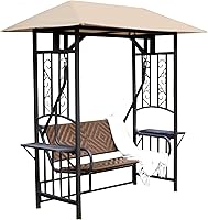 Vista 1 de Garden Winds Cubierta superior de toldo de repuesto para columpio de glorieta The Coral Coast Bellora - Estándar 350