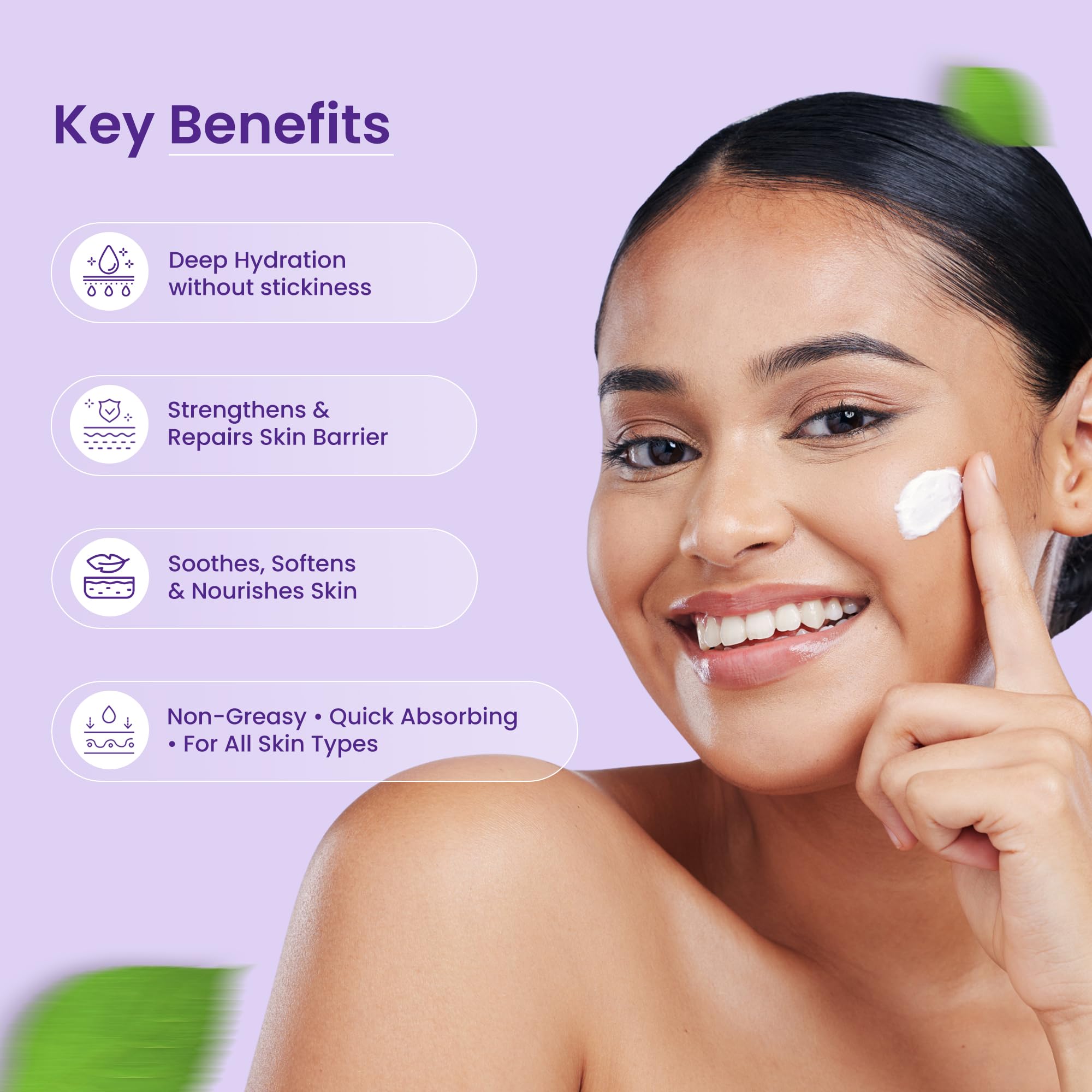 BIEBOX Moisturizer Cream for Face | Oil-Free Hydrating Gel with