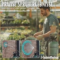 Heimfleiss 5 Literes Nyomáspermetező - Kerti és Autómosó Permetezőpalack, Állítható Vállpánttal, 3 Bar Nyomással, Sárgaréz Szórófejjel, Növé 2