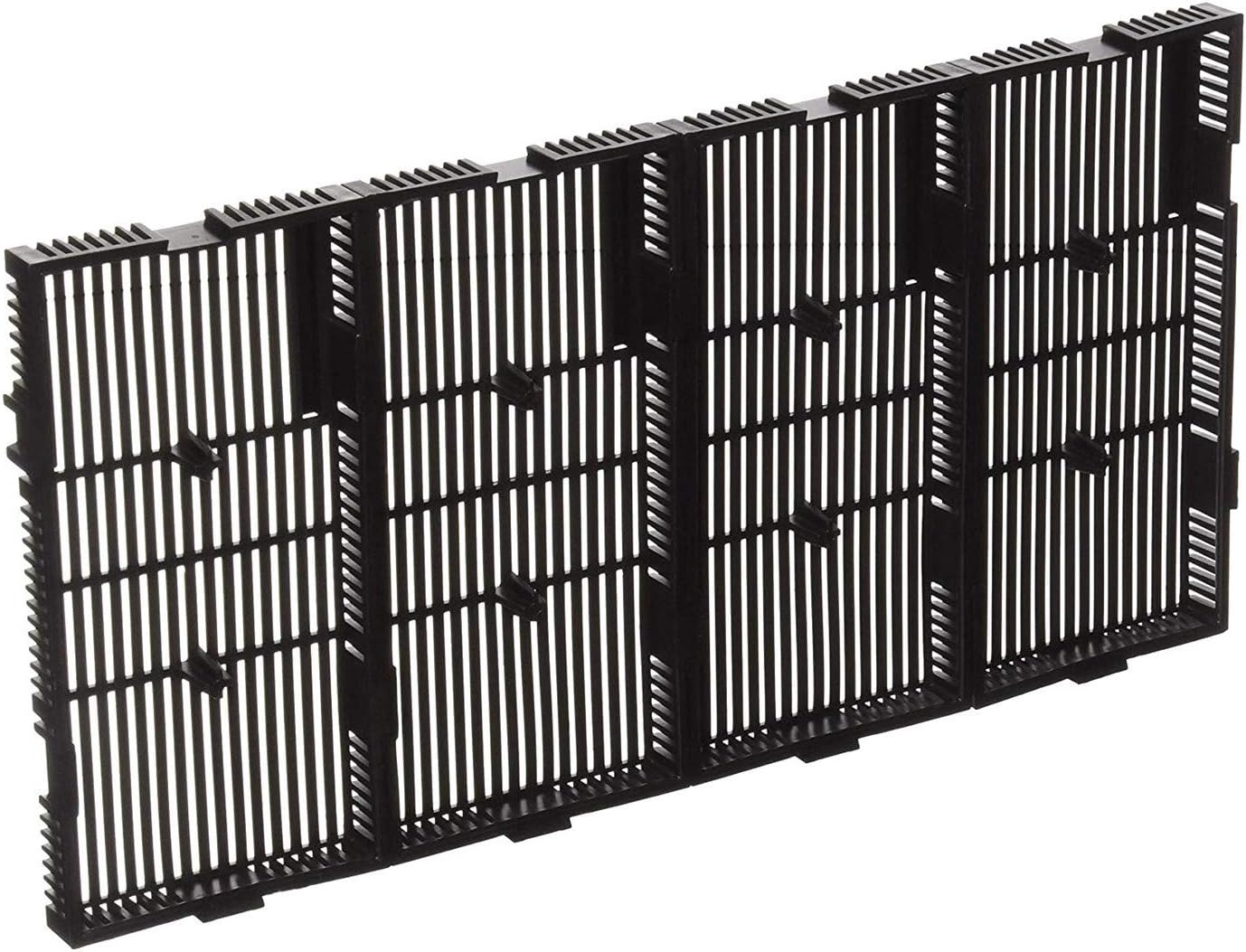 XMHF 16Pcs Aquarium Fish Tank Plastic Bottom Under Gravel Filter Board Plate