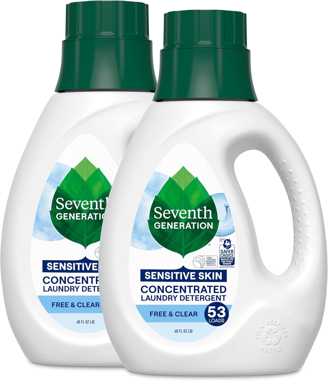 Seventh Generation Concentrated Laundry Detergent Liquid Free
