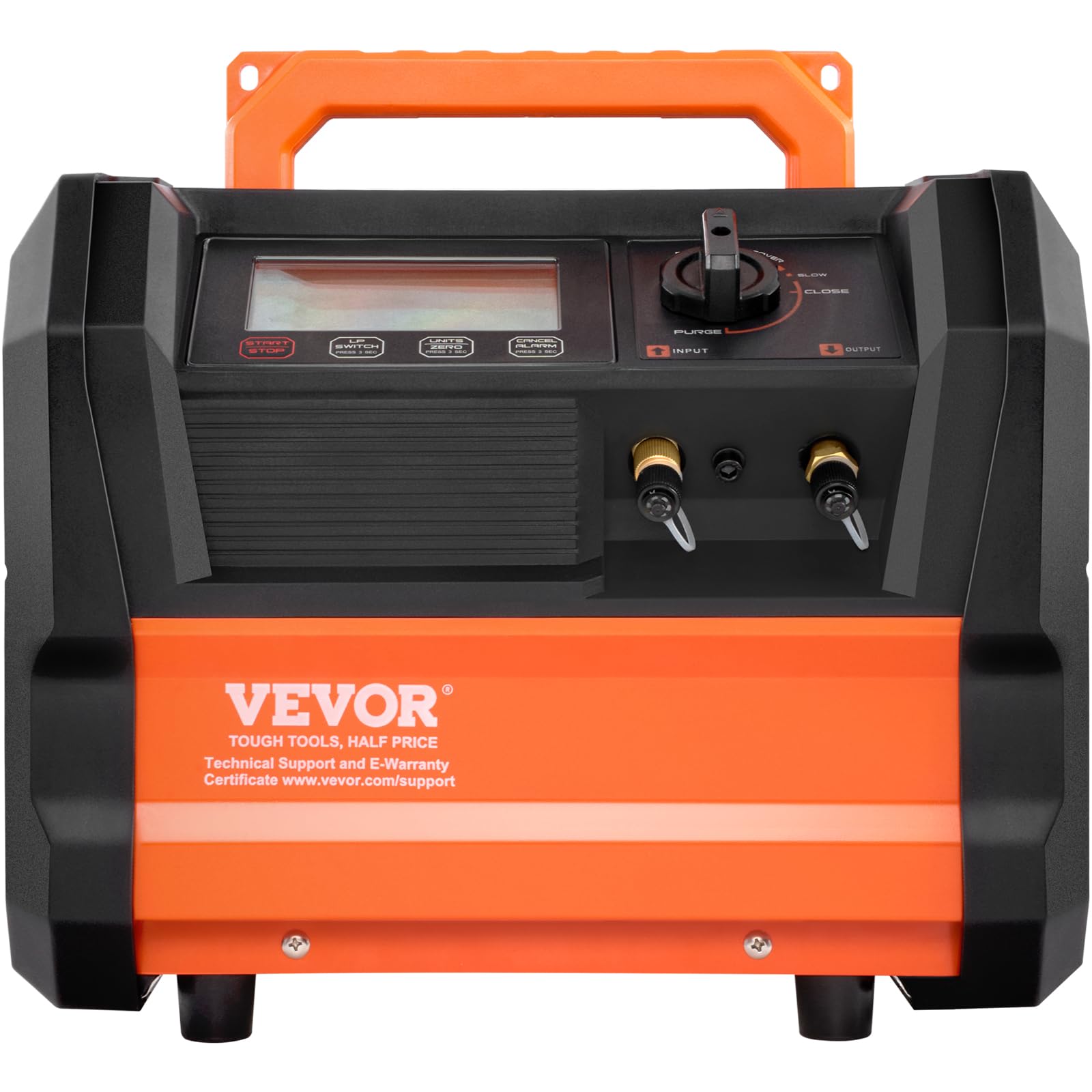 VEVOR Station de Récupération Fluides Frigorigènes 1 HP, Machine de Récupération de Réfrigérant Portable, Double Cylindre, Moteur sans Balais 3000 TR/Min