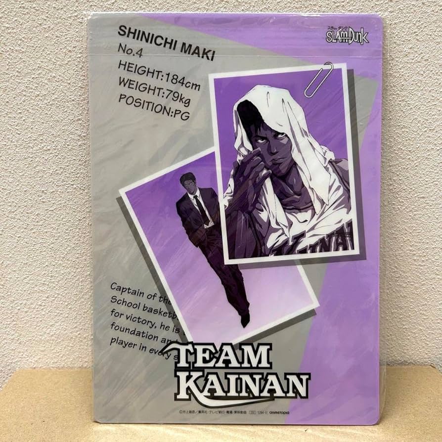 Amazon.com: Slam Dunk Shitajiki Maki Shinichi : Toys & Games