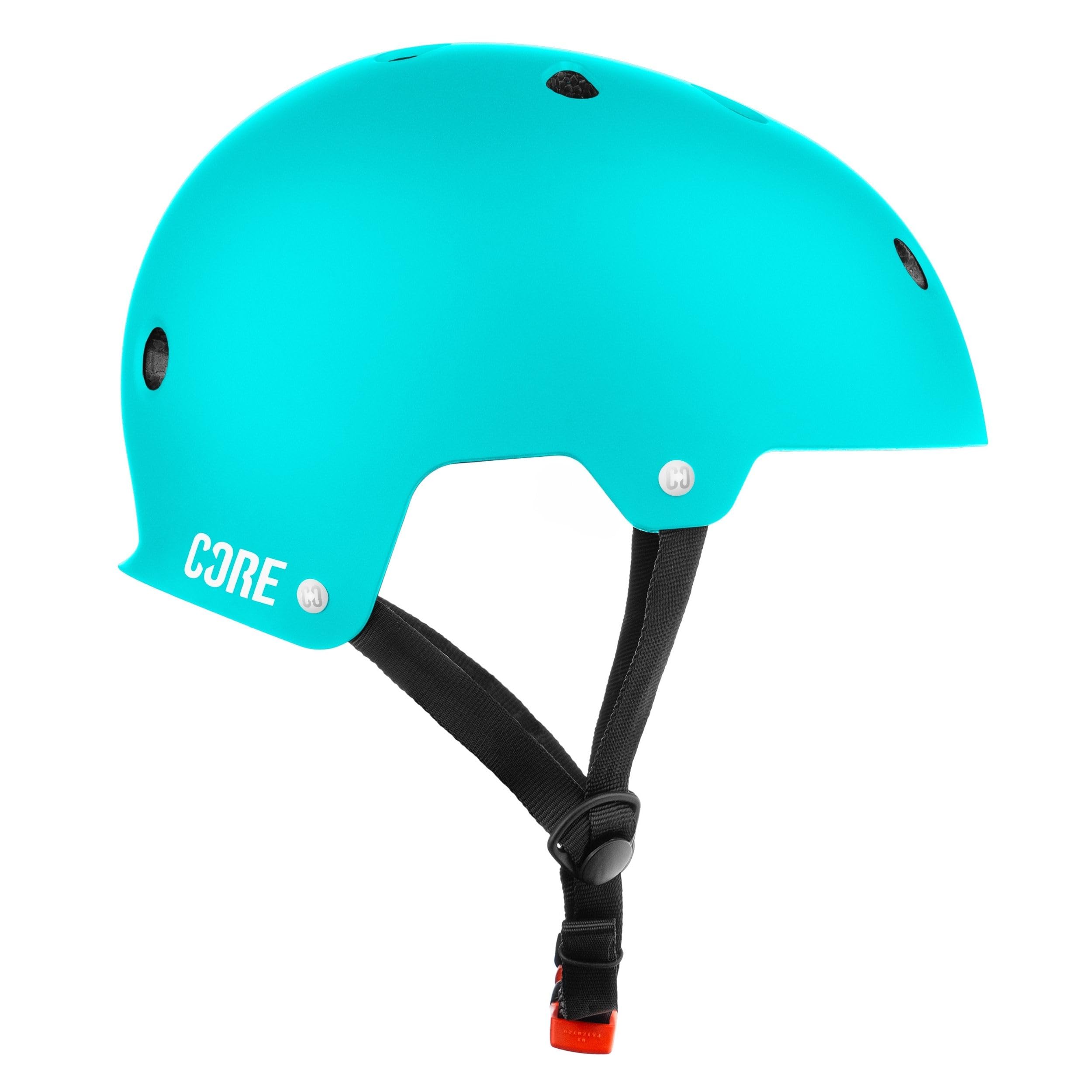 CORE Protection Action Sports Helmet Skate/BMX/Bike/MTB/Roller Derby/Scooter - Teal, L/XL — image 1