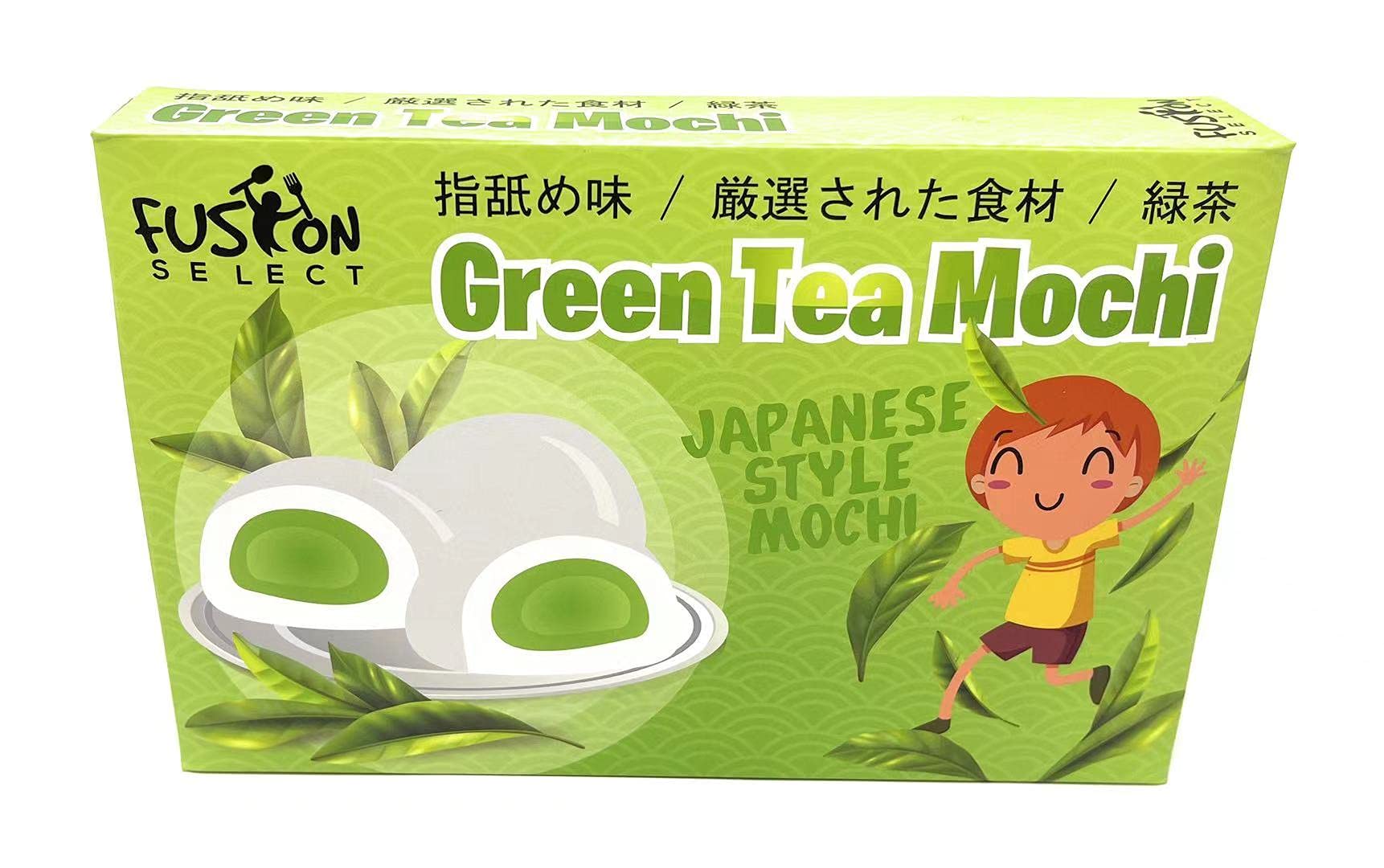 Fusion Select Mochi Daifuku Snacks - Traditional Japanese Rice Cakes Filling Flavored Asian Sweet Desserts Family Chewy Soft Texture 35g Each 6 Pieces
