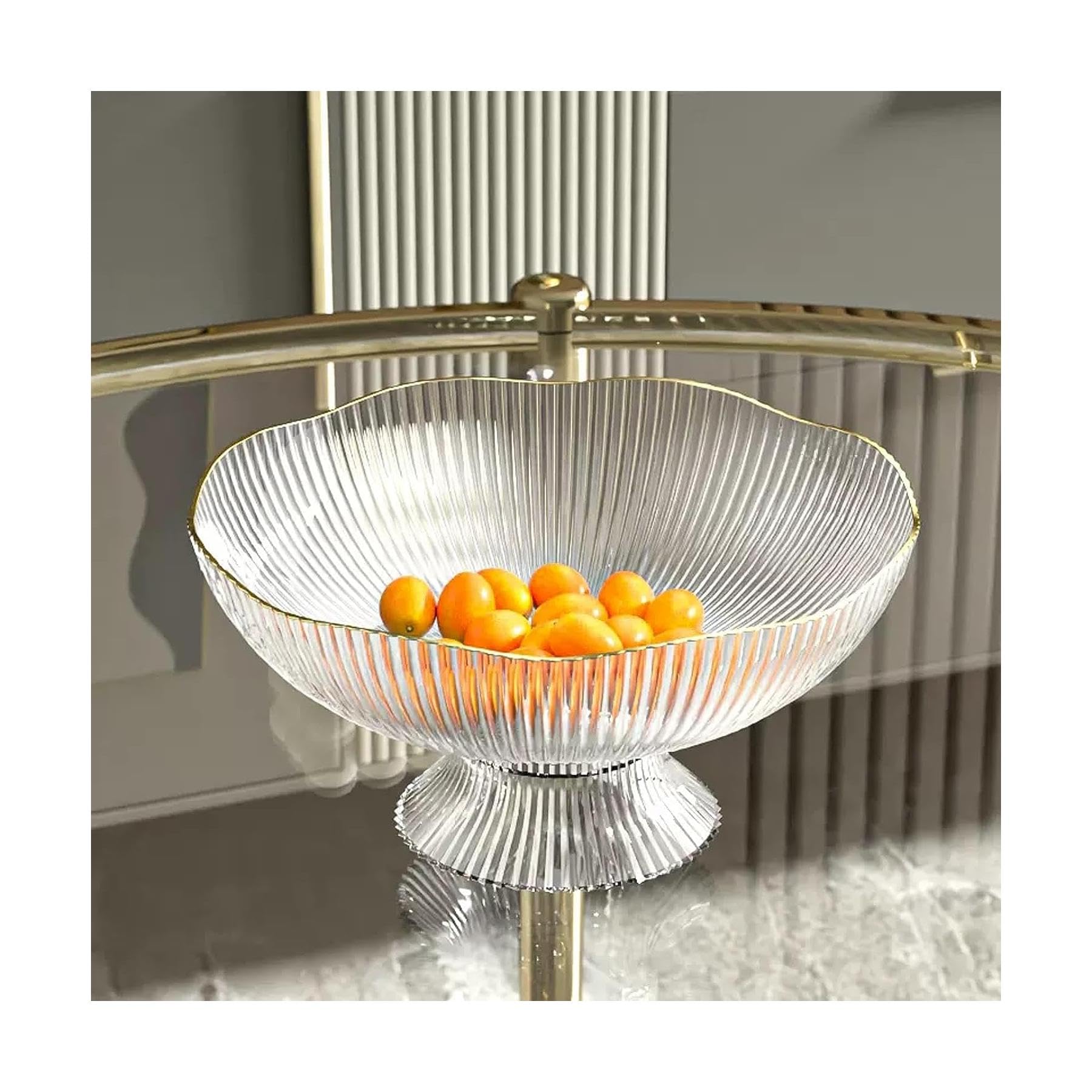 北欧の2層フルーツトレイ、モダンでクリエイティブな多層バスケット、リビングルーム、家庭、スナック、ペストリー、デスクオーガナイザー、ギフトに最適 Amazon｜果物かご フルーツトレイ配置トレイスナックトレイベース