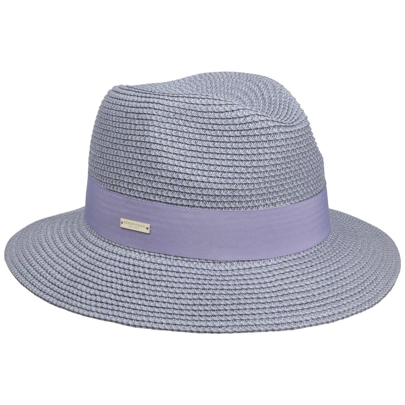 Seeberger Vandia Traveller Strohhut Sonnenhut Sommerhut Gartenhut Strandhut Damenhut Damen - mit Ripsband Frühling-Sommer Sommer