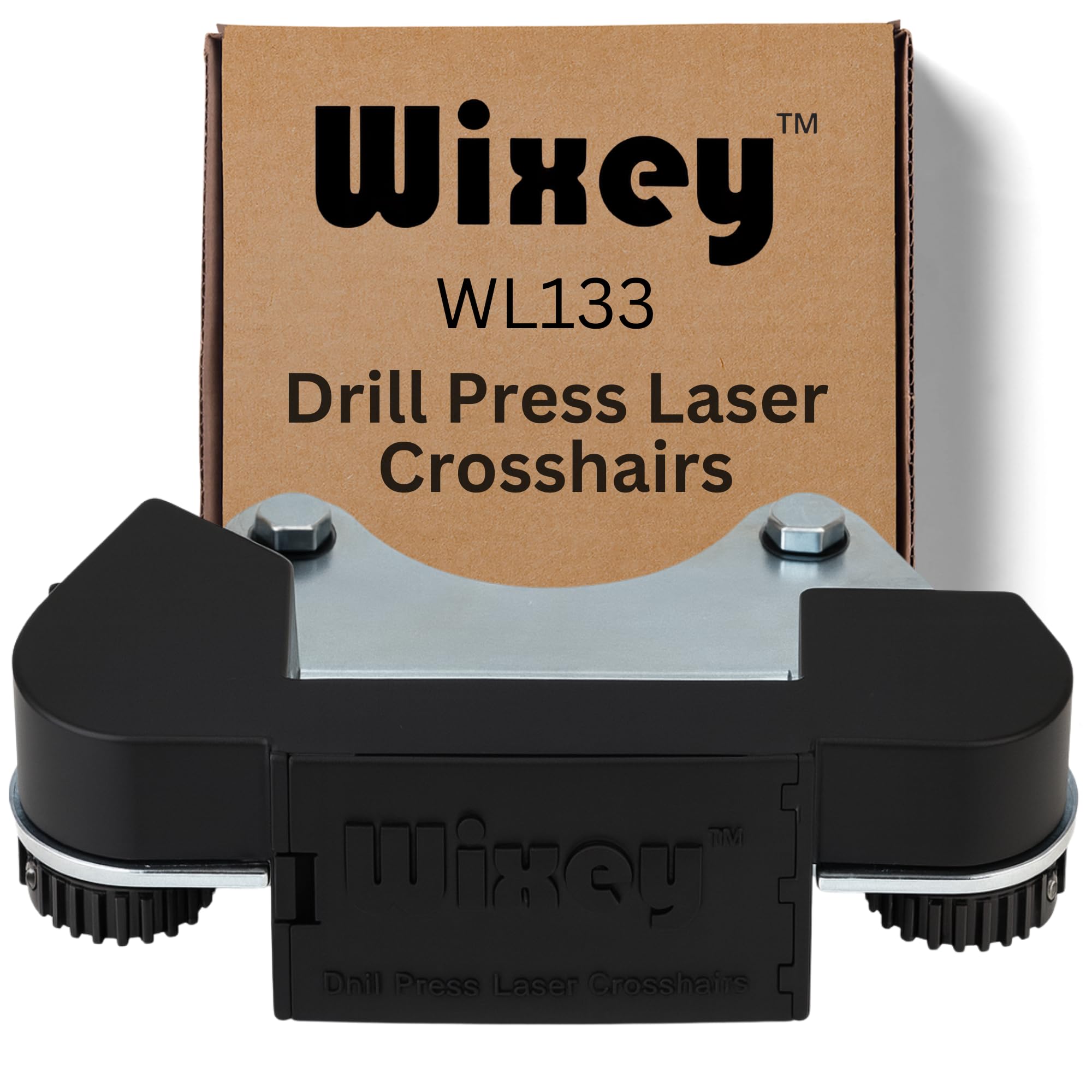 Wixey WL133 Drill Press Laser Crosshair – Long-Lasting Easy-Use Portable Drill Press Guide – Thin Precision Laser Alignment Tool – Perfect Drilling Machine for Accurate Setup Where Needed