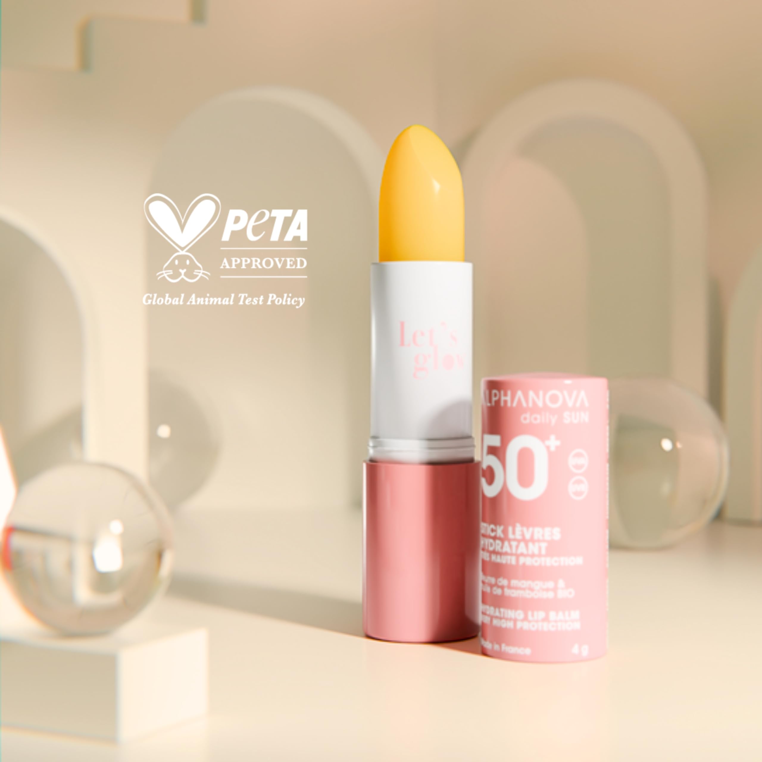 ALPHANOVA SANTE Stick labbra solare idratante protettivo SPF50+ - 4g