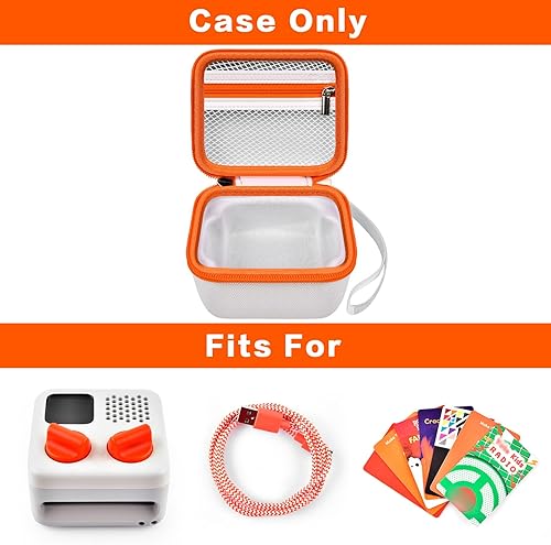 Miniatura 36 de casmilee Funda de viaje compatible con Yoto Mini – Reproductor de audio y música para niños, bolsa de soporte para altavoces infantiles reproduce