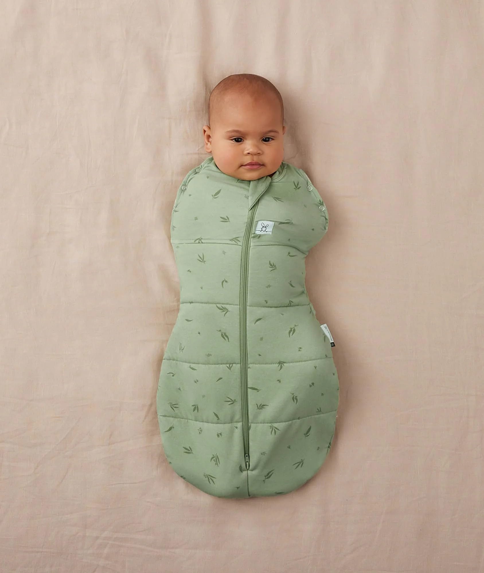 ergoPouch Cocoon Swaddle Sack 3.5 TOG, Baby Sleep Sack, Gentle Snug Fit Helps Calm Startle Reflex - Image 3