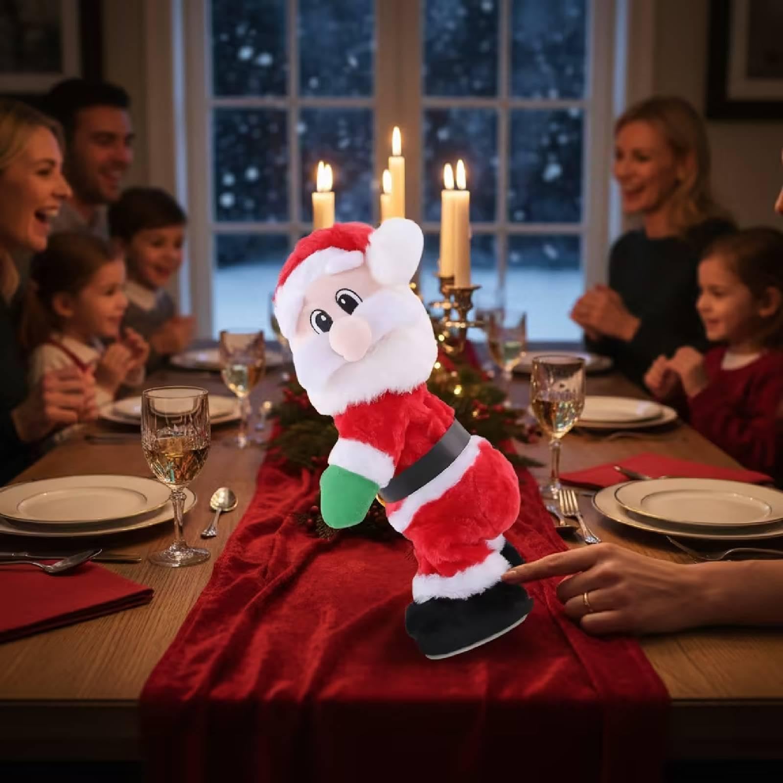 Muñeco Eléctrico de Papá Noel, Muñeco Bailarín de Papá Noel para El